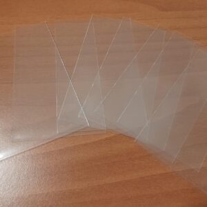 Fundas de plástico para cartas 67x102mm