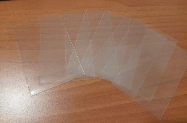 Fundas de plástico para cartas 67x102mm